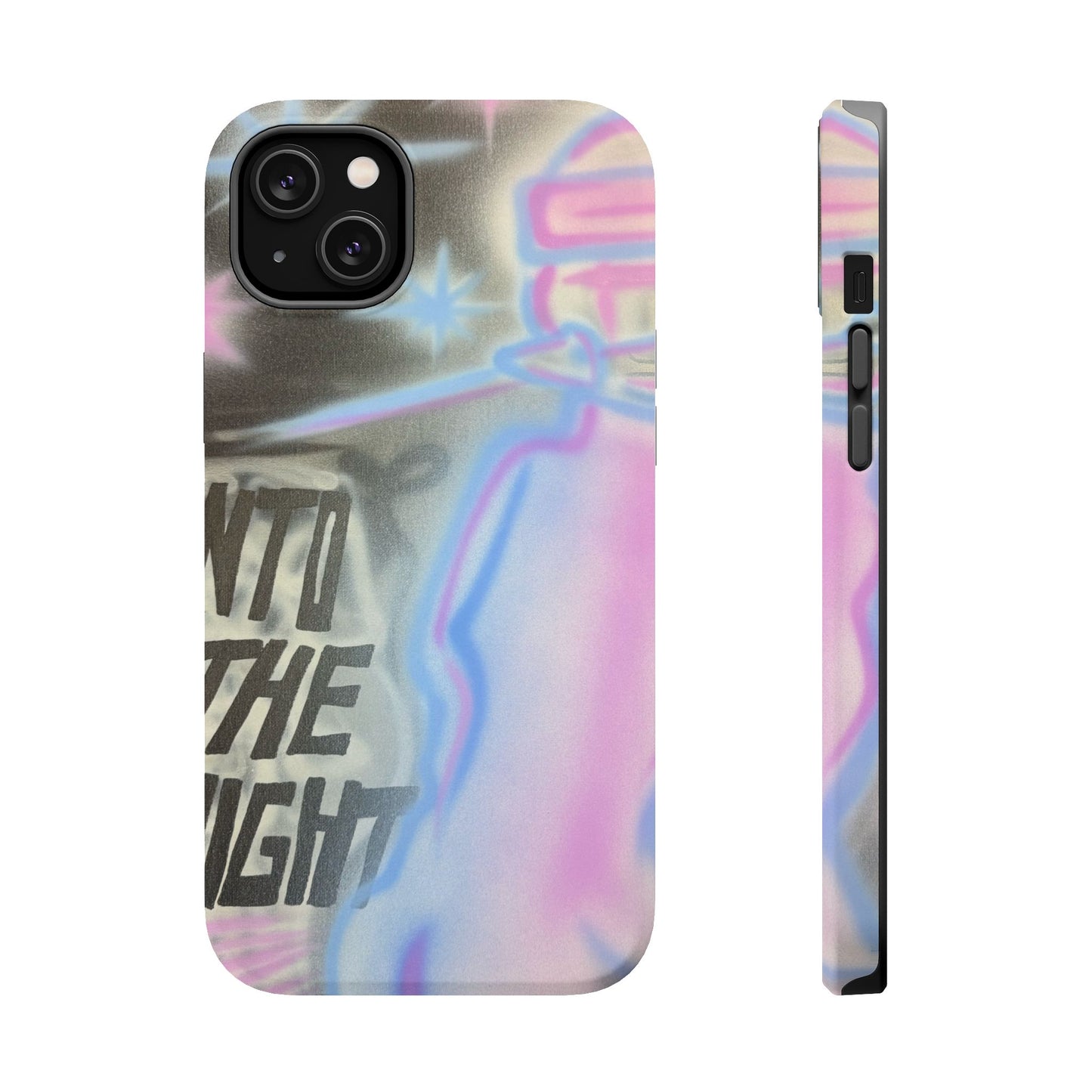 MagSafe "into the night pt. 2" airbrush iPhone case