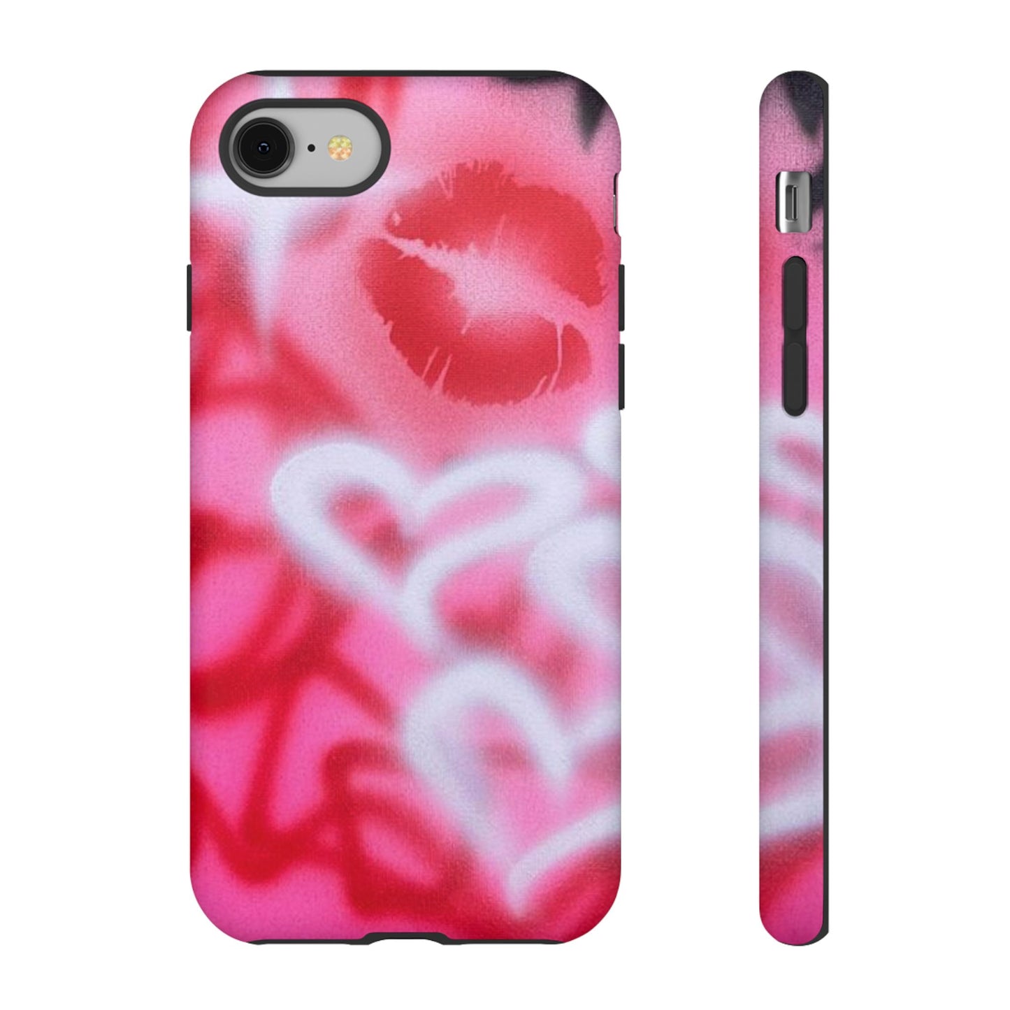 "romantic rush" airbrush iPhone case