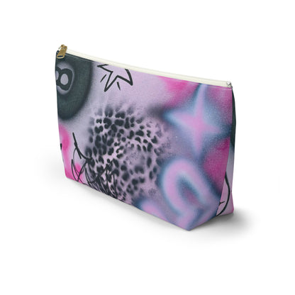 "onyx cheetah" airbrush makeup pouch