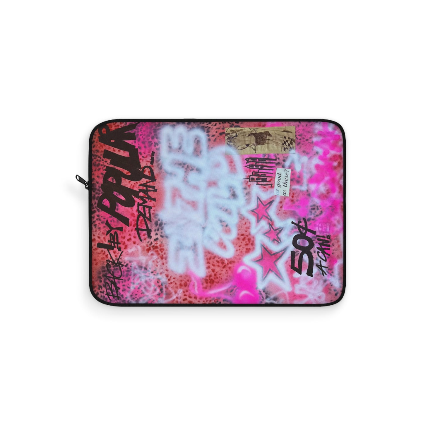 "in the wild" airbrush laptop sleeve