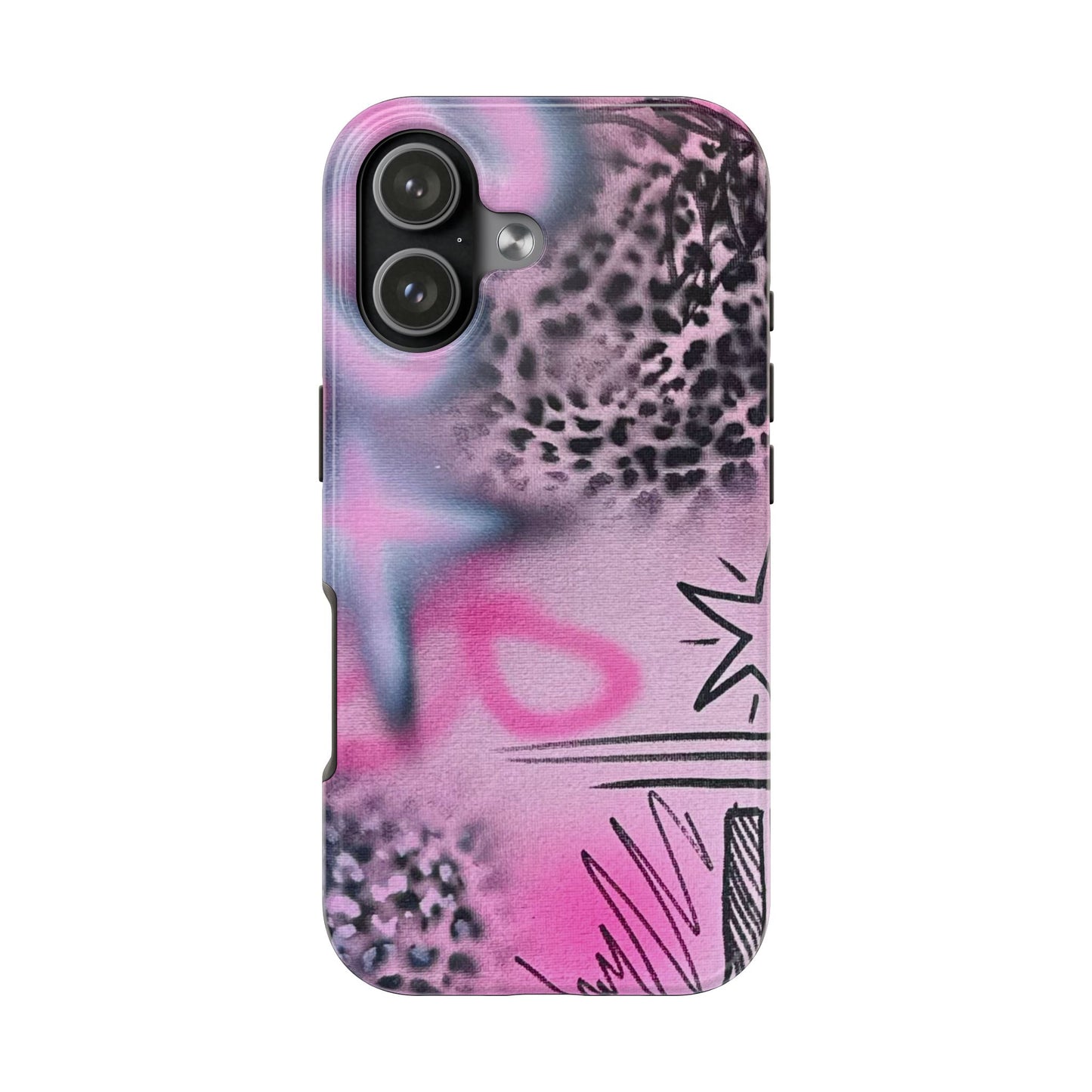"onyx cheetah" airbrush iPhone case