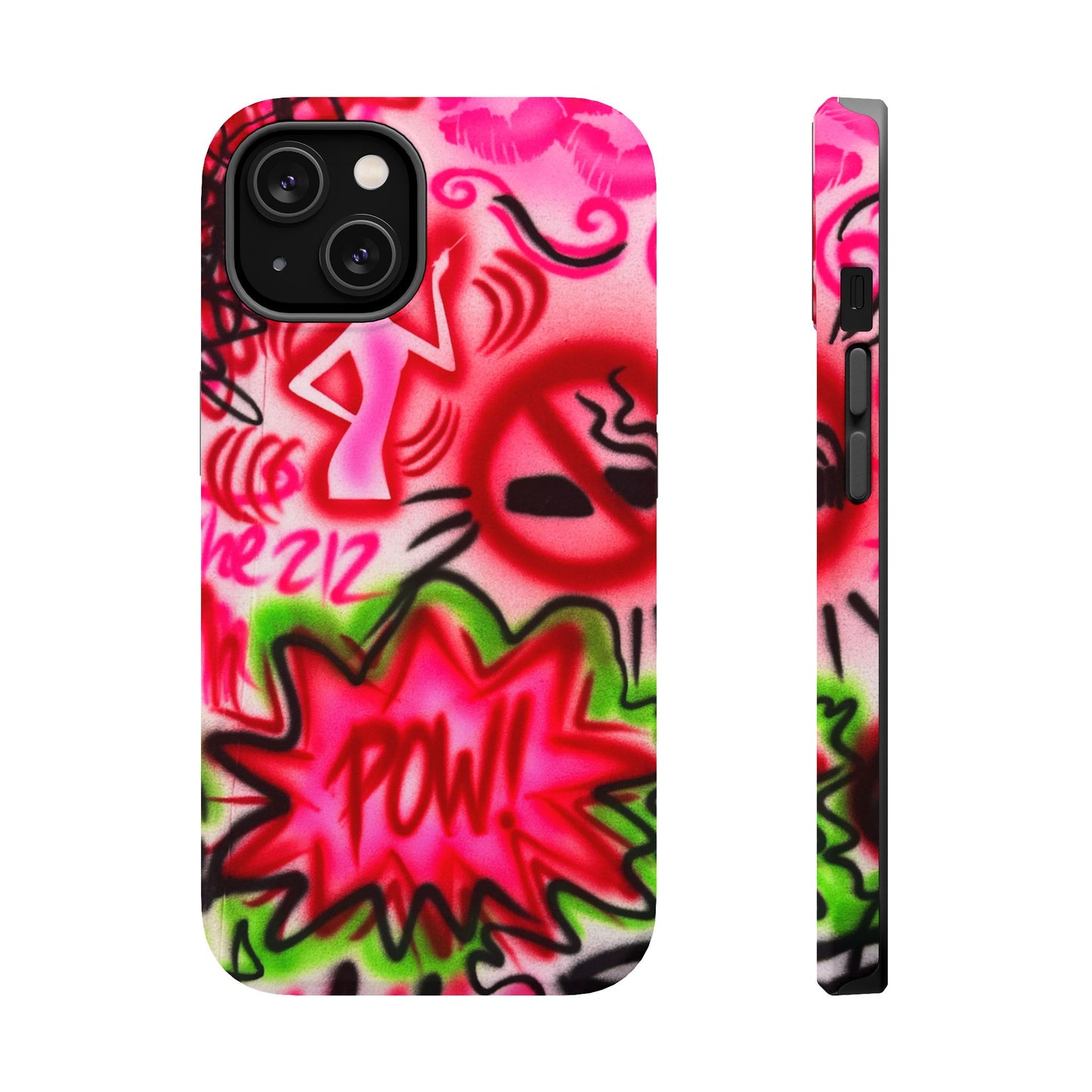 MagSafe "in the 212" airbrush iPhone case