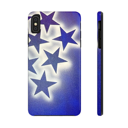 "frosted galaxy" airbrush iPhone case