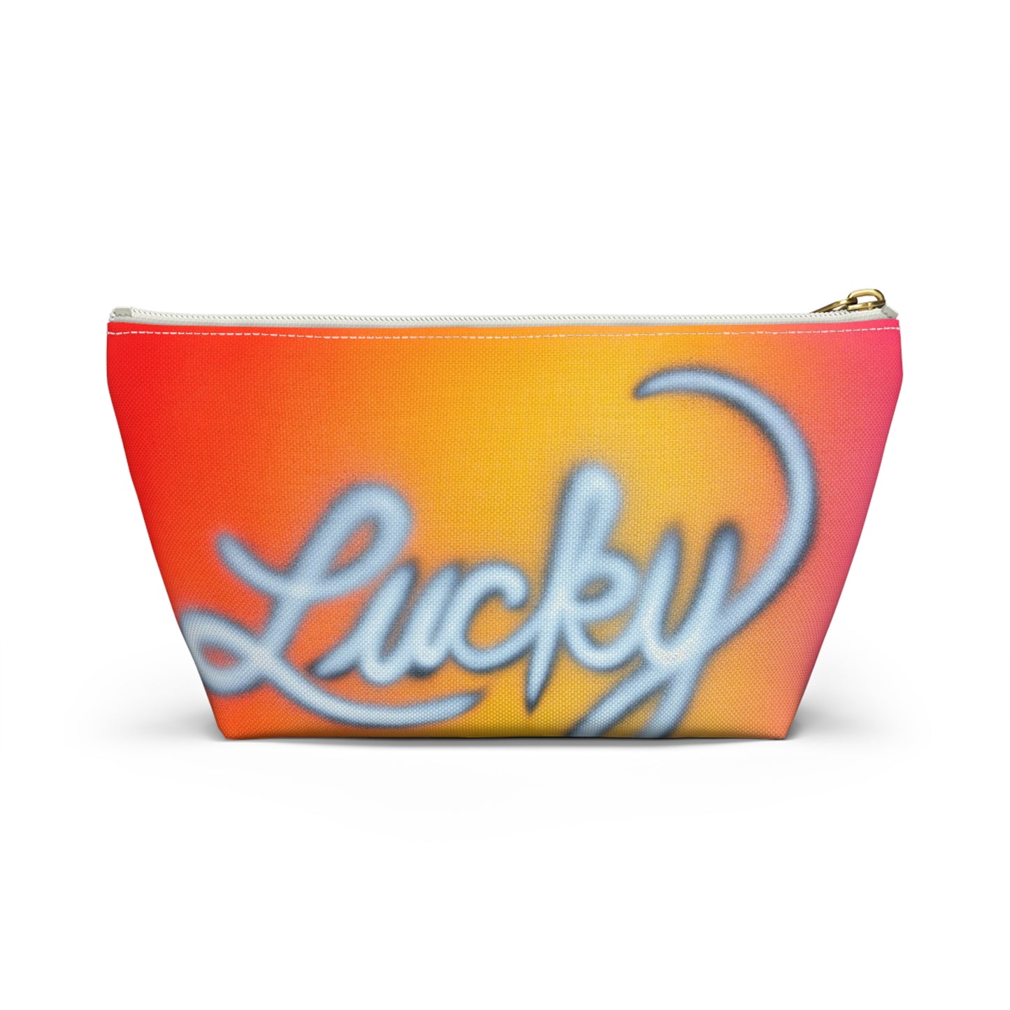 "lucky" airbrush makeup pouch