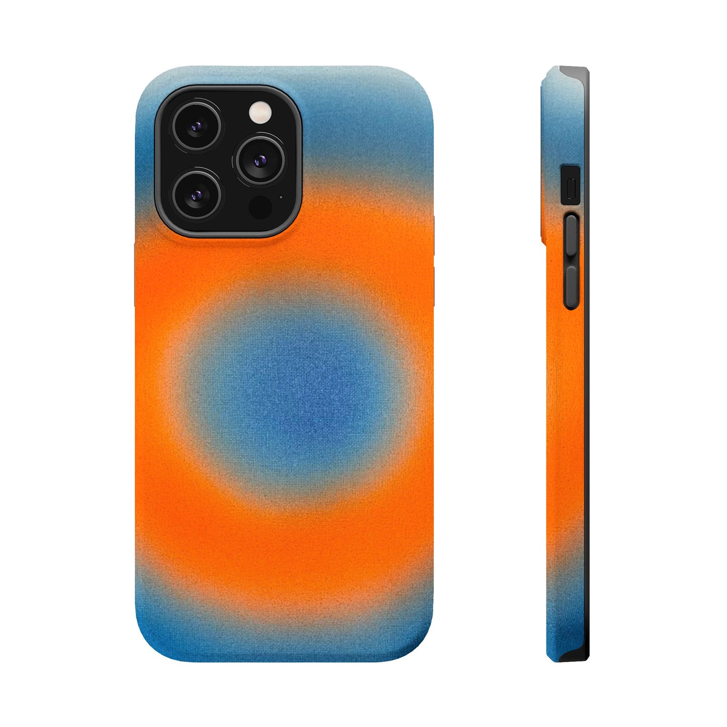 MagSafe "citrus sky aura" airbrush iPhone case