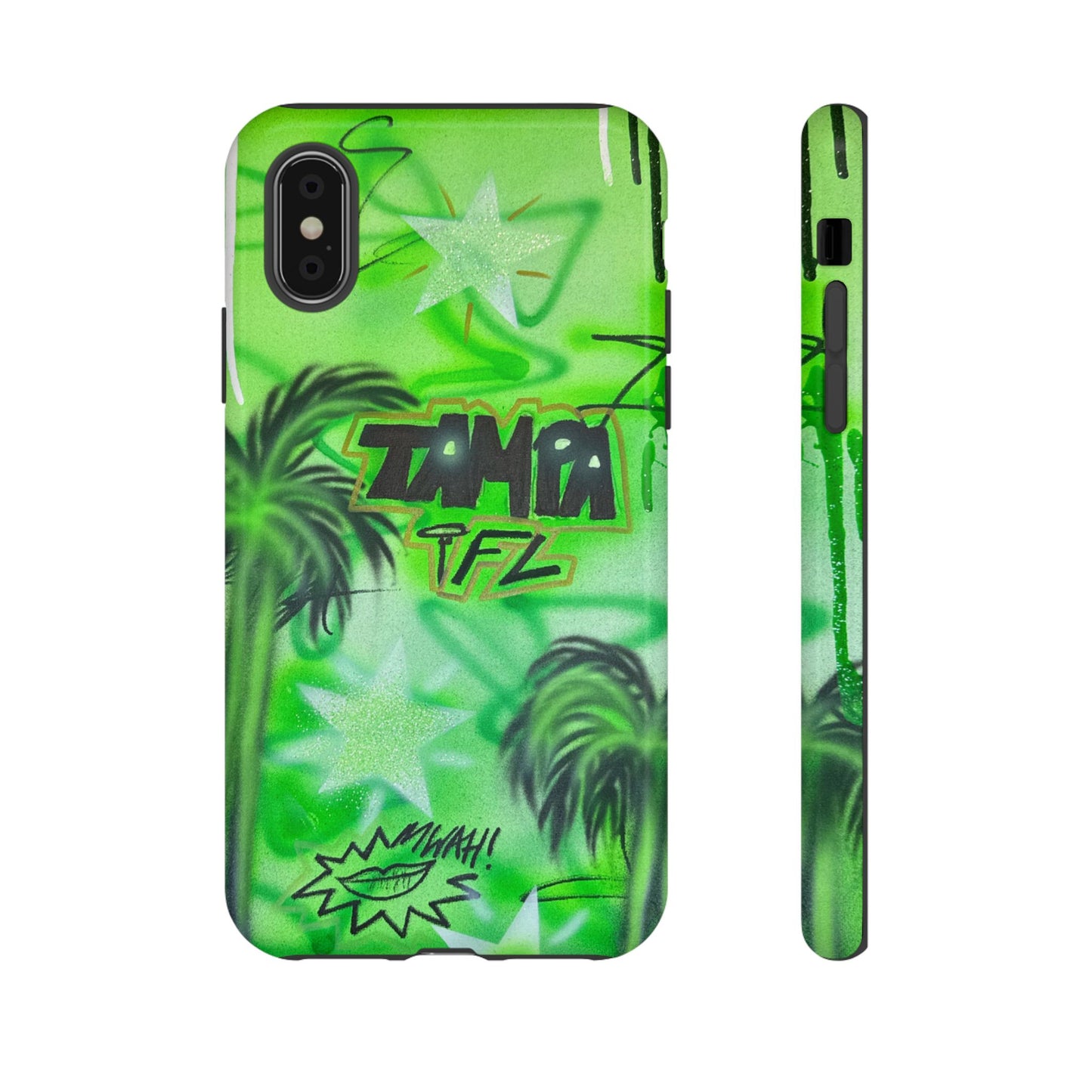 "tampa, fl" airbrush iPhone case