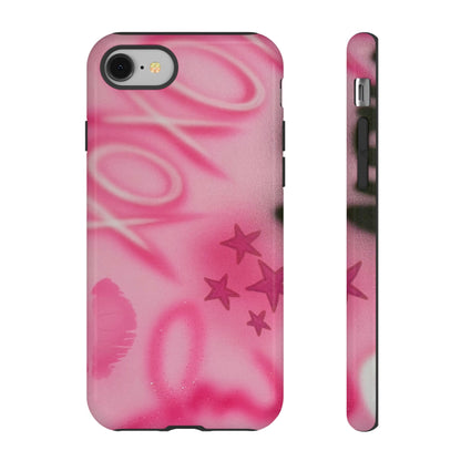 "perfectly pink" airbrush iPhone case