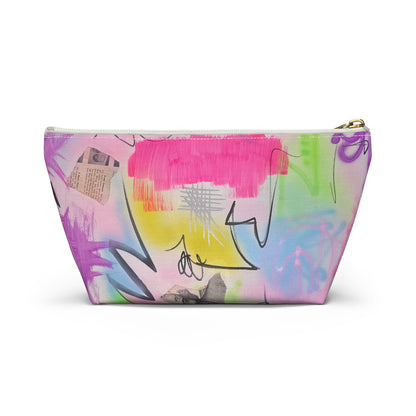 "pastel static" airbrush makeup pouch