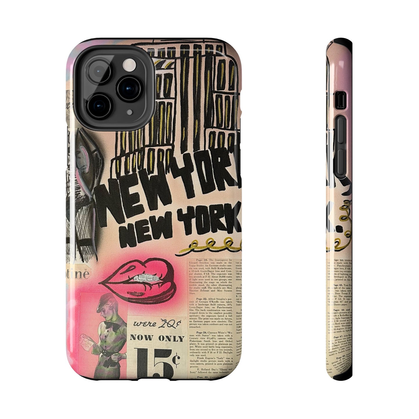 "new york, new york!" airbrush iPhone case