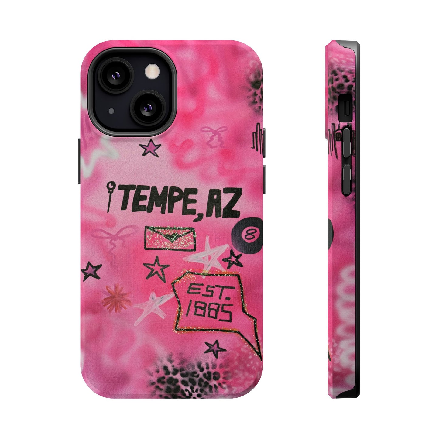 MagSafe "arizona state university pt. 2" airbrush iPhone case