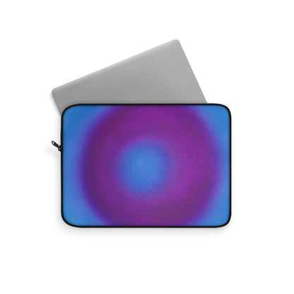 "grape soda aura" airbrush laptop sleeve