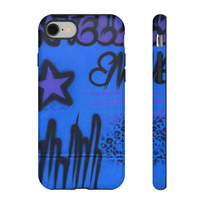 "infamous indigo" airbrush iPhone case