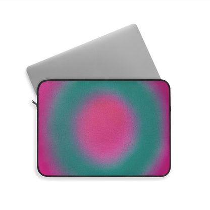 "watermelon swirl aura" airbrush laptop sleeve