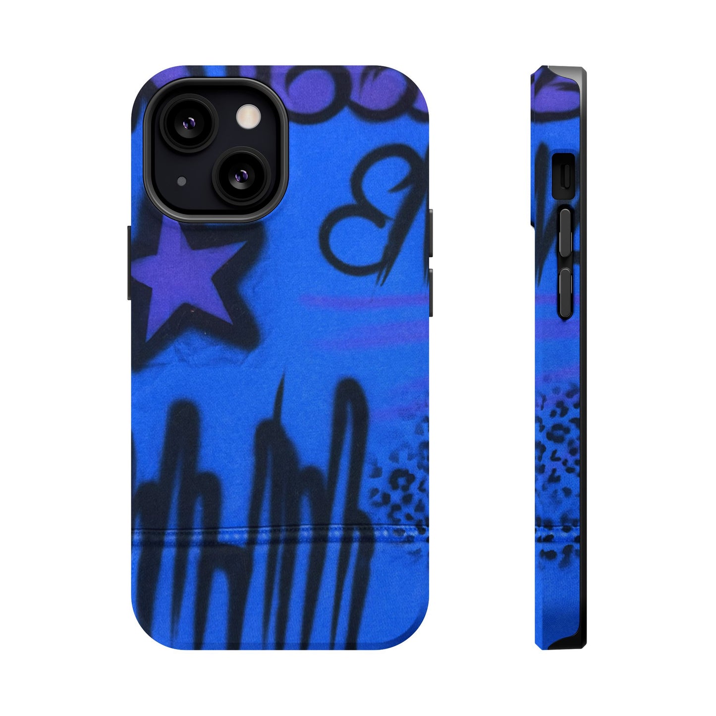 MagSafe "infamous indigo" airbrush iPhone case