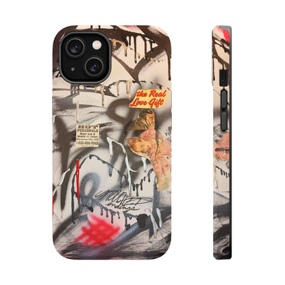 MagSafe "real love" airbrush iPhone case
