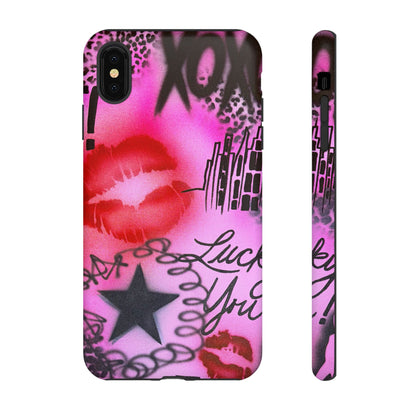 "ulterior motive" airbrush iPhone case