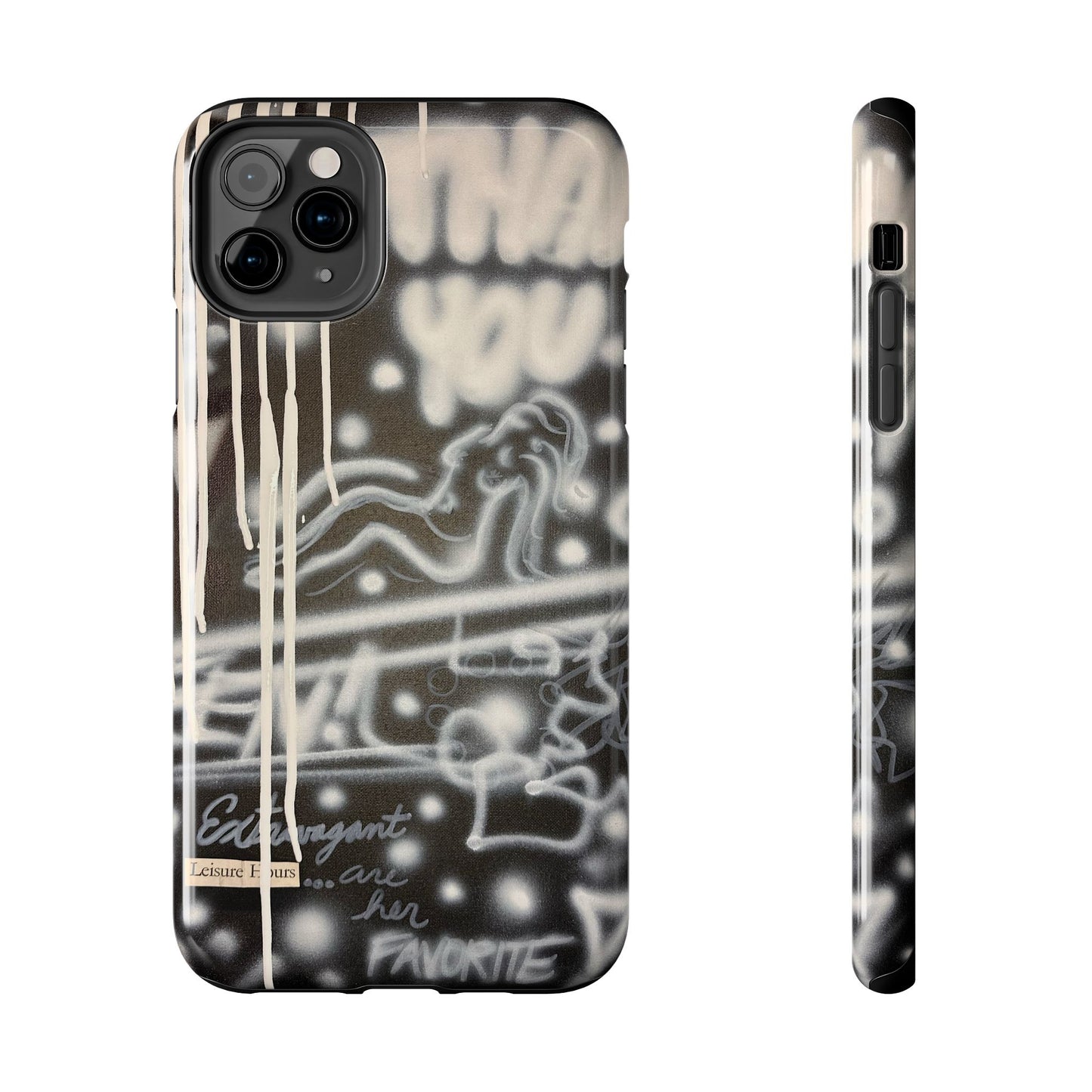 "extravagant leisure" airbrush iPhone case