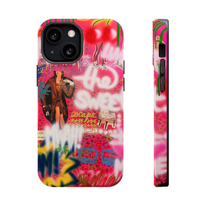 MagSafe "sweet escape" airbrush iPhone case