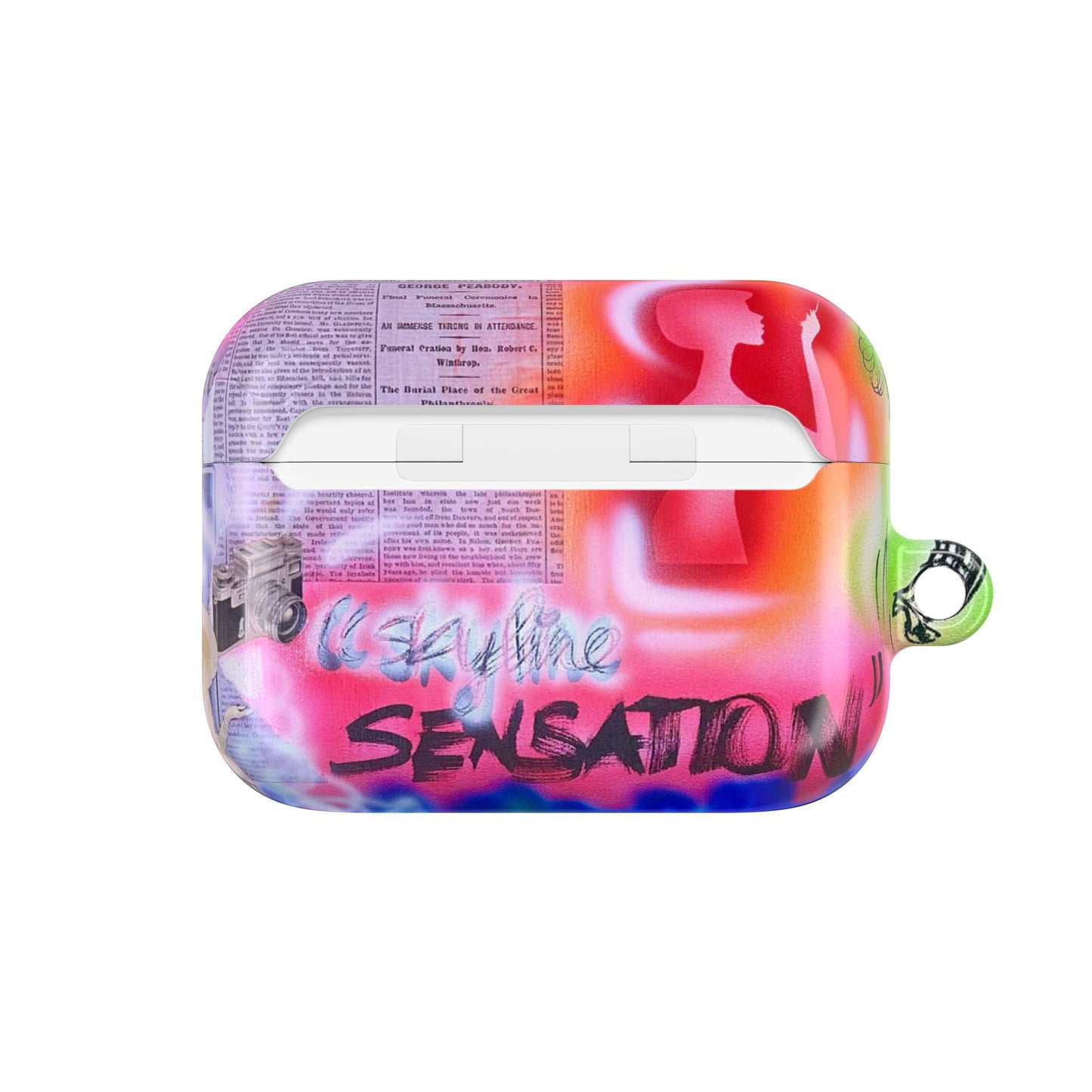 "skyline sensation" airbrush airpod cases