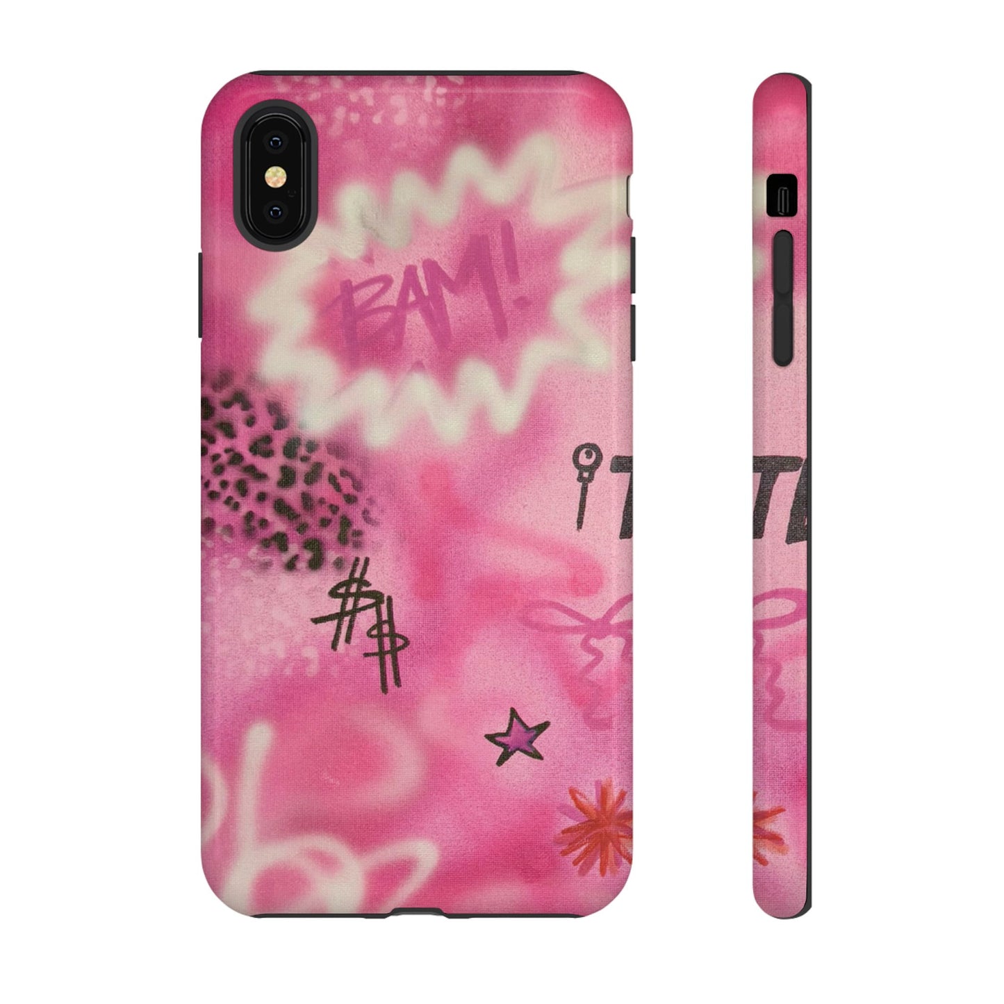 "BAM!" airbrush iPhone case