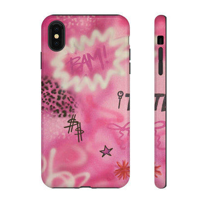 "BAM!" airbrush iPhone case