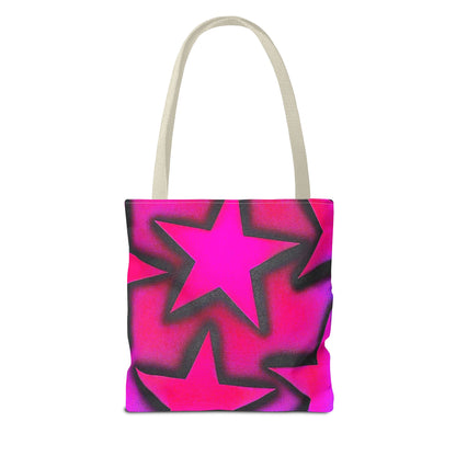 "ur a star pt. 2" airbrush tote bag
