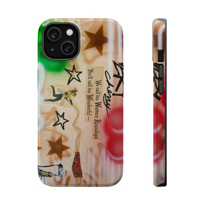 MagSafe "very cherry" airbrush iPhone case