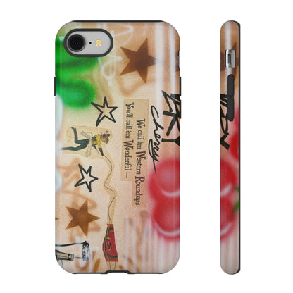"very cherry" airbrush iPhone case