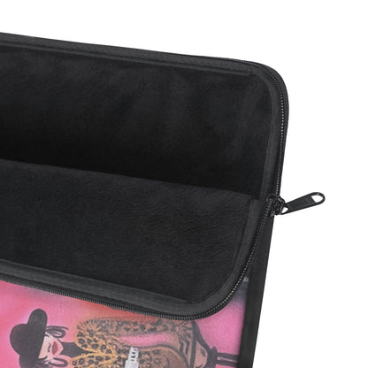 "party diva" airbrush laptop sleeve