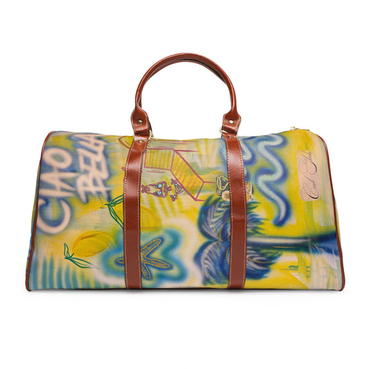"ciao bella" airbrush waterproof travel bag