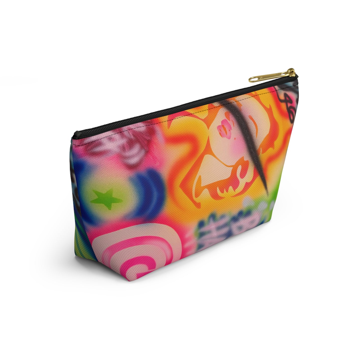 "bad habits" airbrush makeup pouch