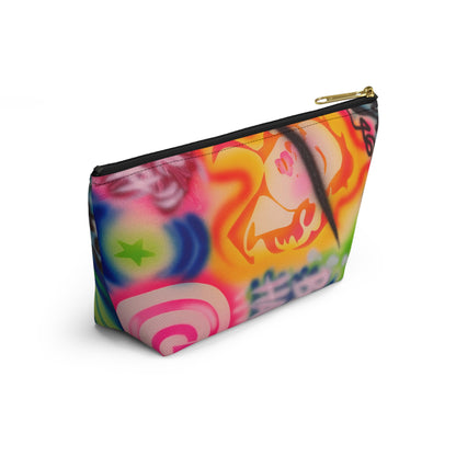 "bad habits" airbrush makeup pouch