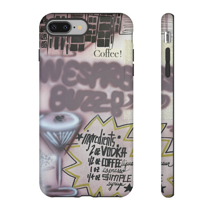"espresso martini" airbrush iPhone case