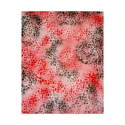 "red cheetah" airbrush rolled print
