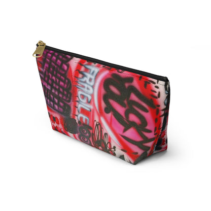 "lucky you!" airbrush makeup pouch