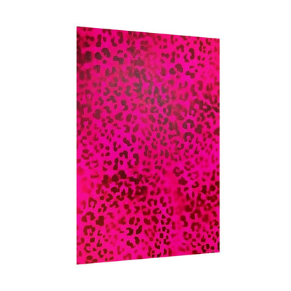 "leopard lust" airbrush rolled print