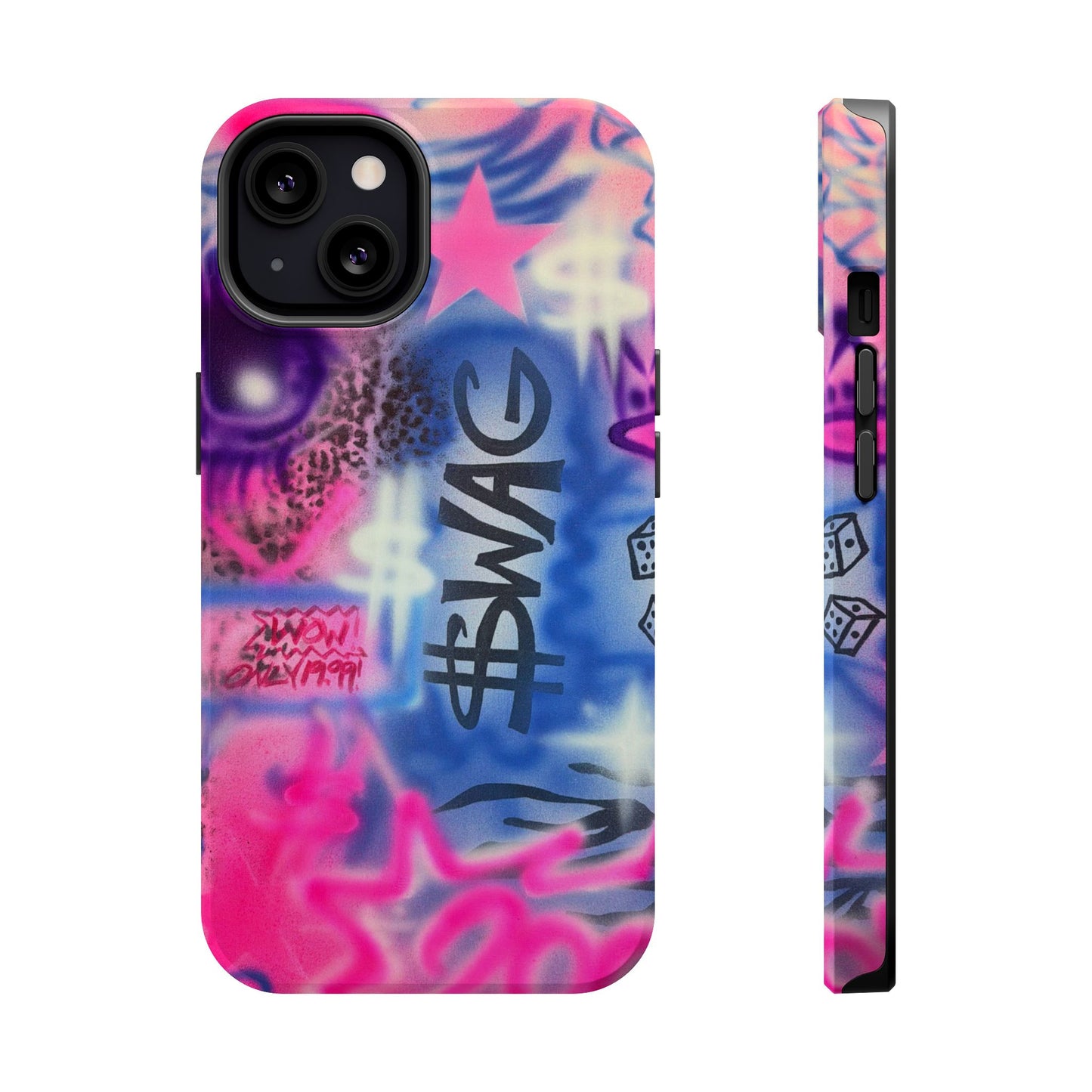 MagSafe "$wag" airbrush iPhone case