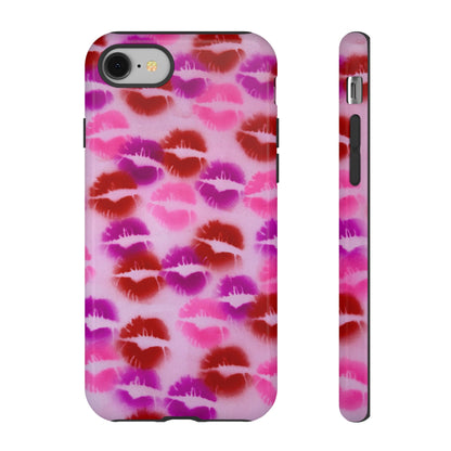 "mwah!" airbrush iPhone case