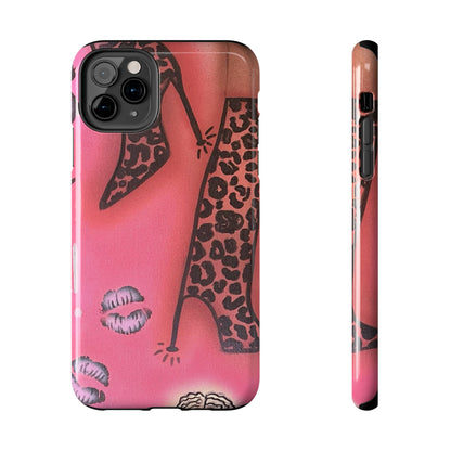 "cheetah boots" airbrush iPhone case