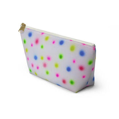 "birthday cake polka dot" airbrush makeup pouch