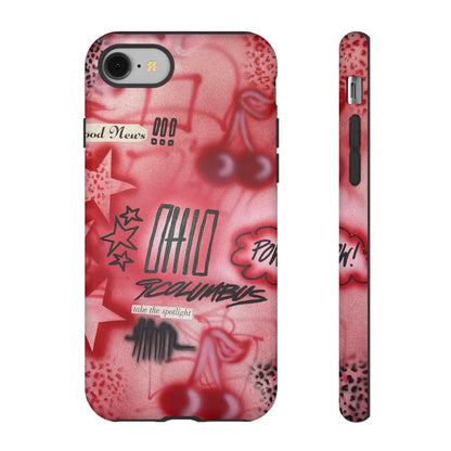 "columbus, ohio" airbrush iPhone case