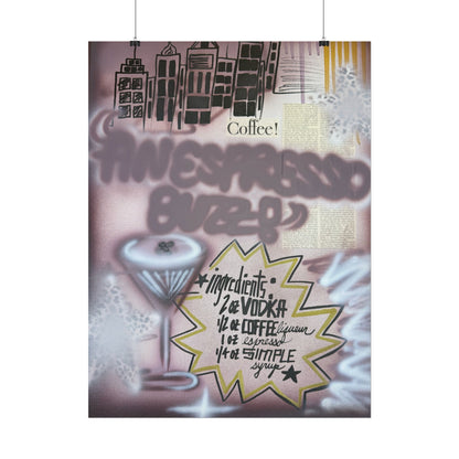 "espresso martini" airbrush rolled print