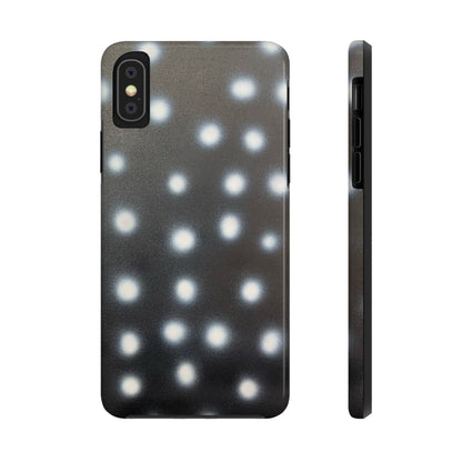 "coconut noir polka dot" airbrush iPhone case