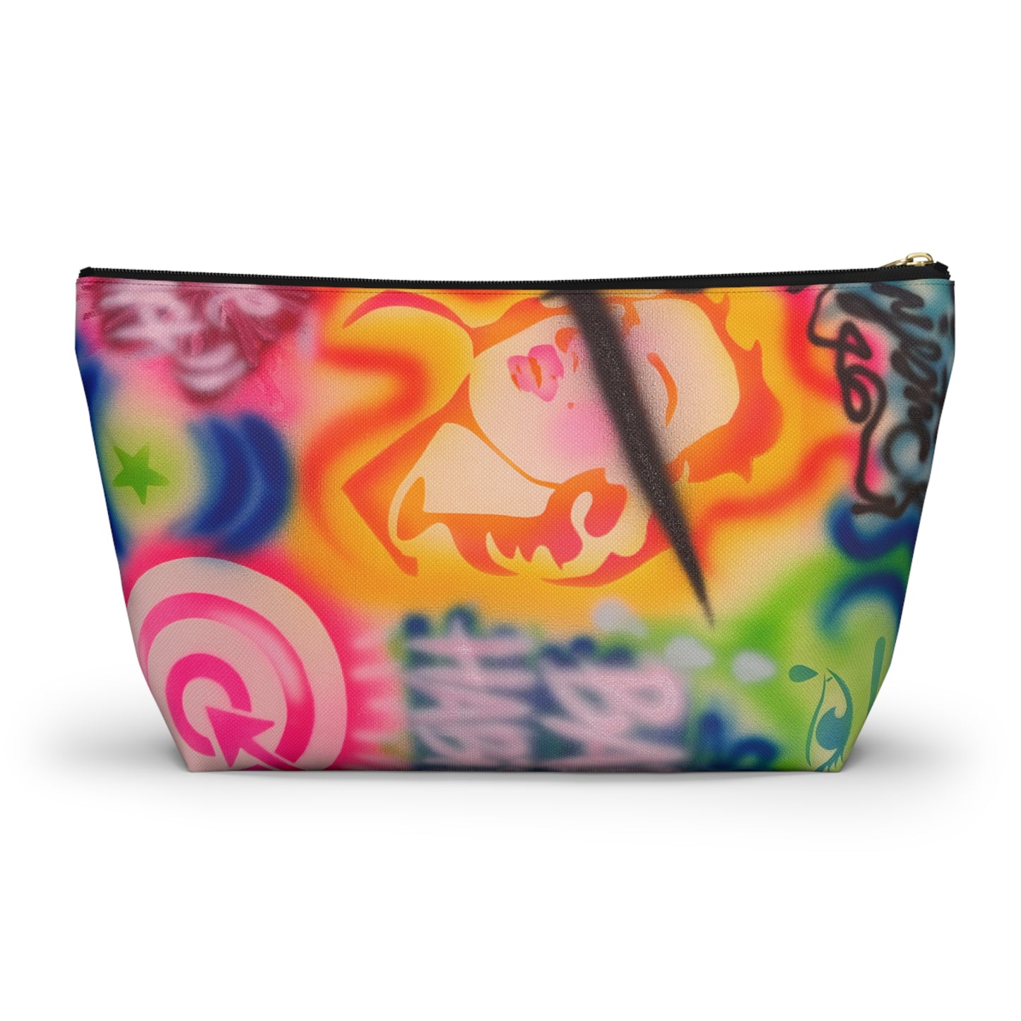 "bad habits" airbrush makeup pouch