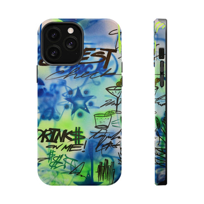 MagSafe "guest check" airbrush iPhone case