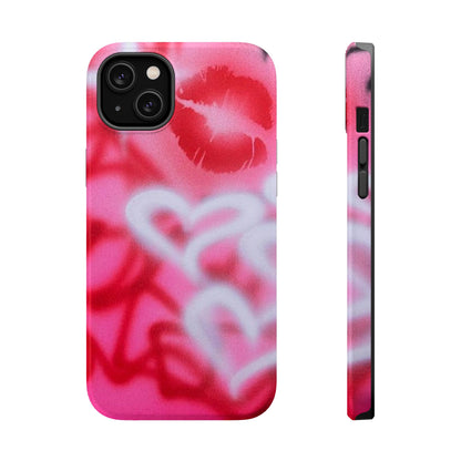MagSafe "romantic rush" airbrush iPhone case