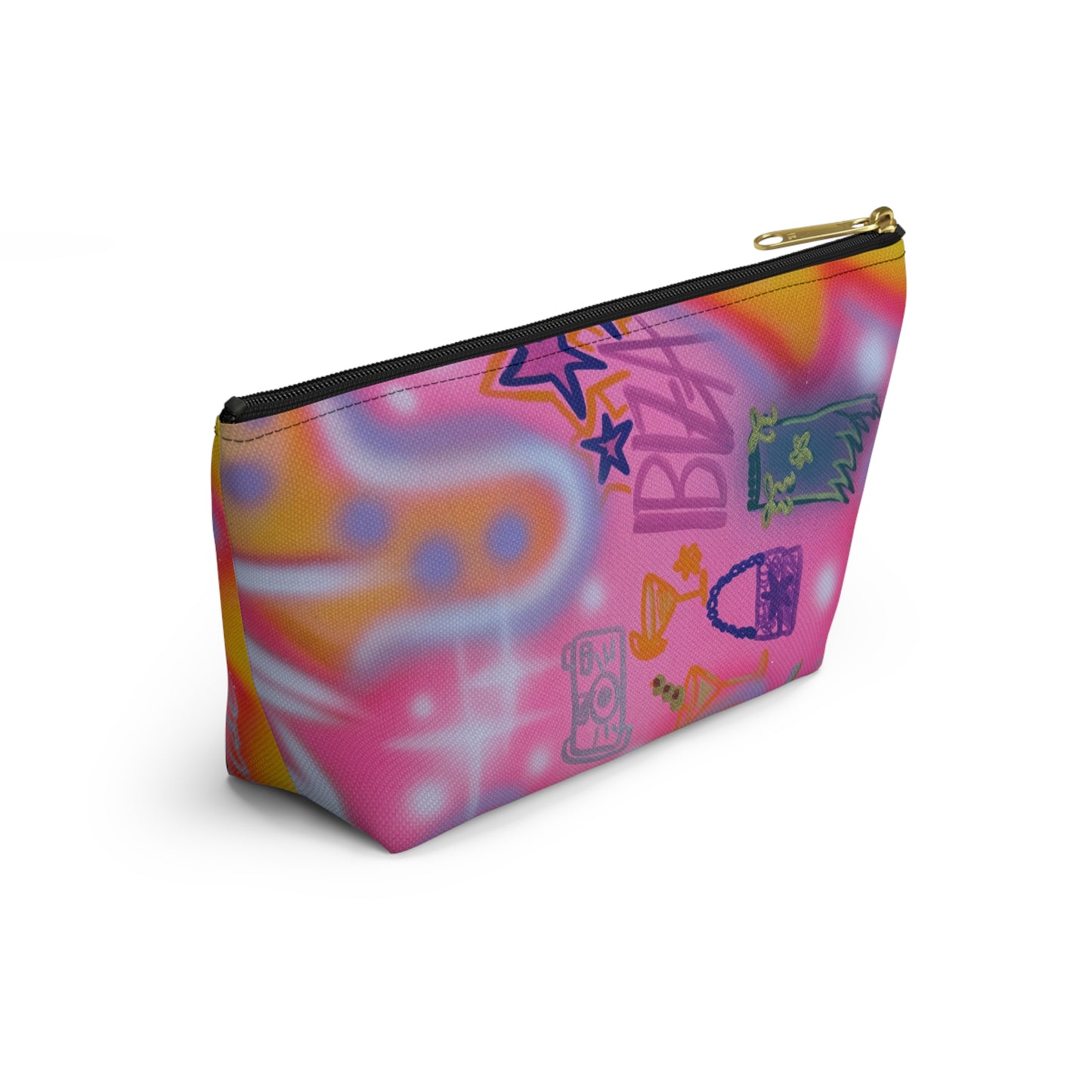 "ibiza" airbrush makeup pouch