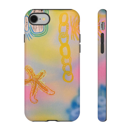 "sweet starfish" airbrush iPhone case