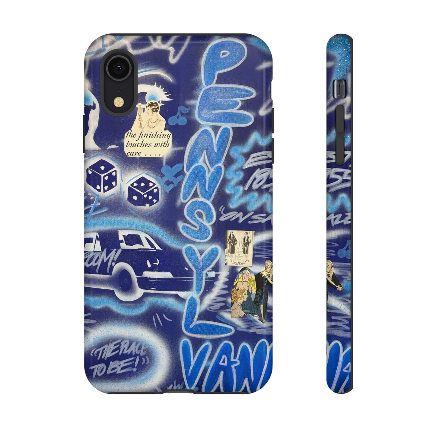 "state college, pa" airbrush iPhone case