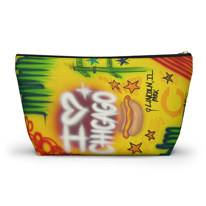 "chicago" airbrush makeup pouch